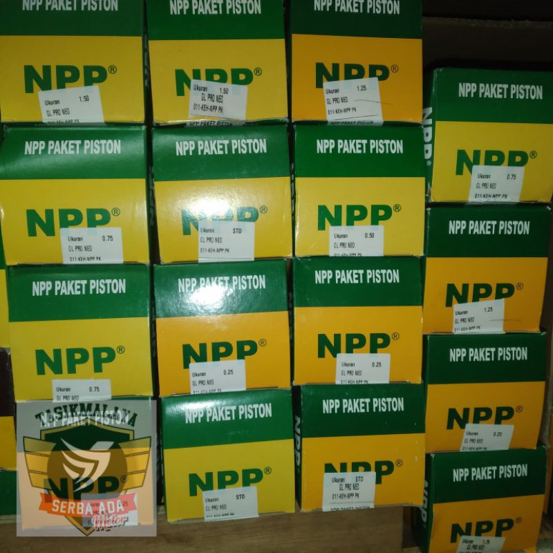 PISTON KIT SEHER KIT GL PRO Neotech NPP OS STD 25 50 75 100 125 150 175 200 NPP Original 100%