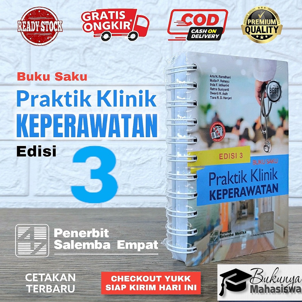 Jual Buku Saku Praktik Klinik Keperawatan Edisi 3 Nic Noc Sdki Siki