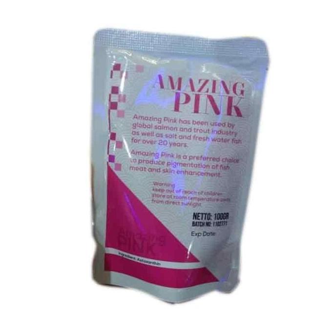 

[BISA COD] Jual Amazing Pink Carophyl Pink | Beta karoten ikan dan Udang