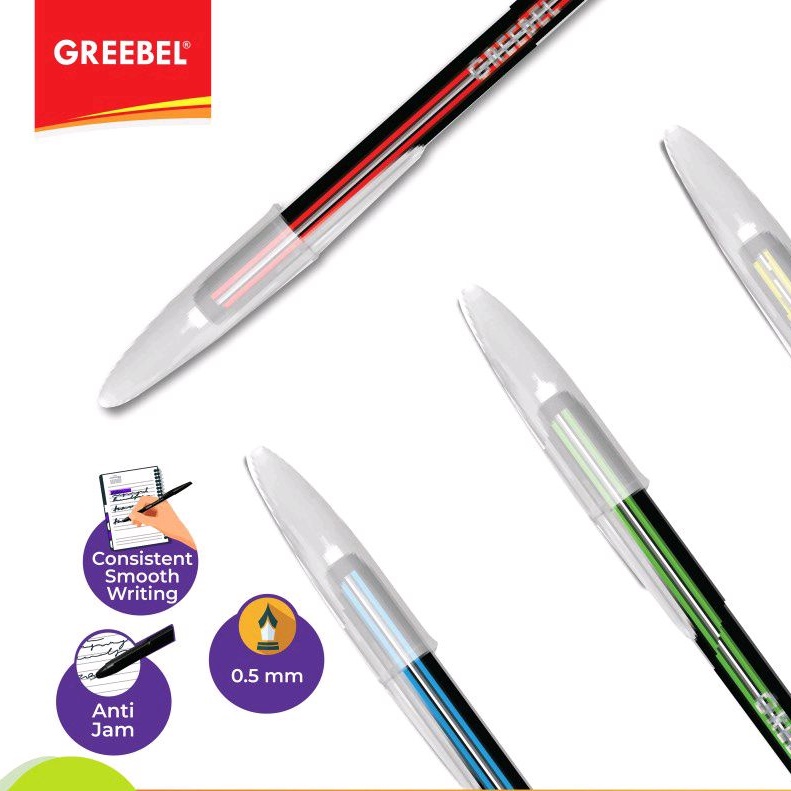 

PULPEN LILIN TERMURAH BEST SELLER GREEBEL TRENDEE 02 (1 Pcs)