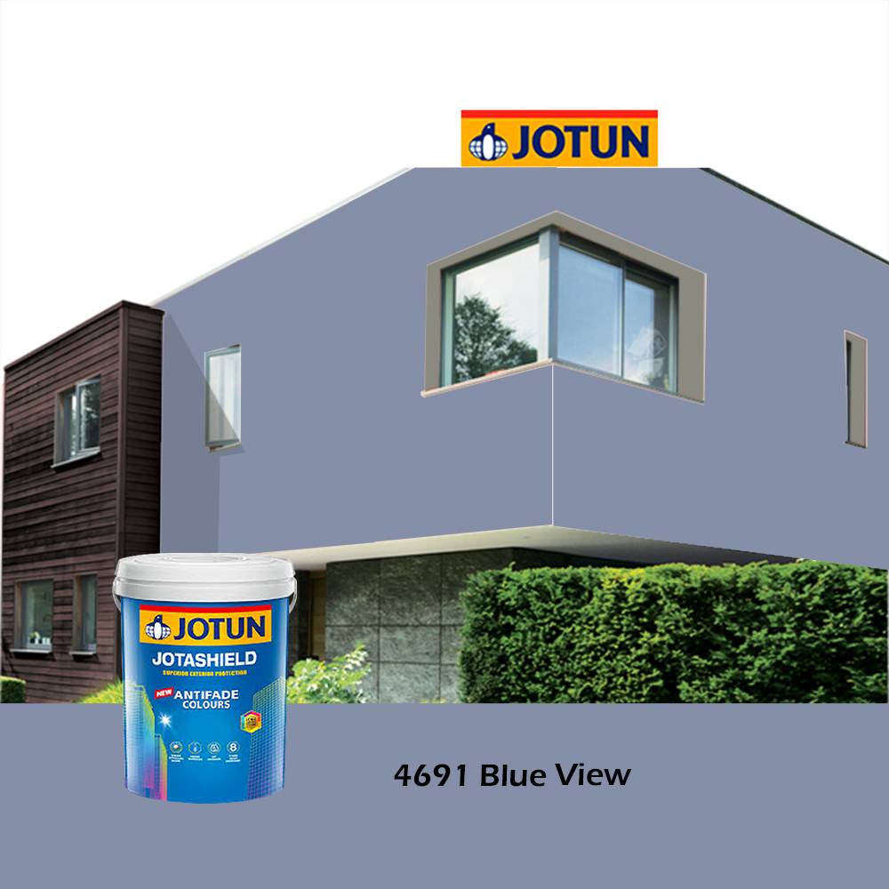 CAT TEMBOK INTERIOR DAN EKSTERIOR JOTUN - BLUE VIEW/4691