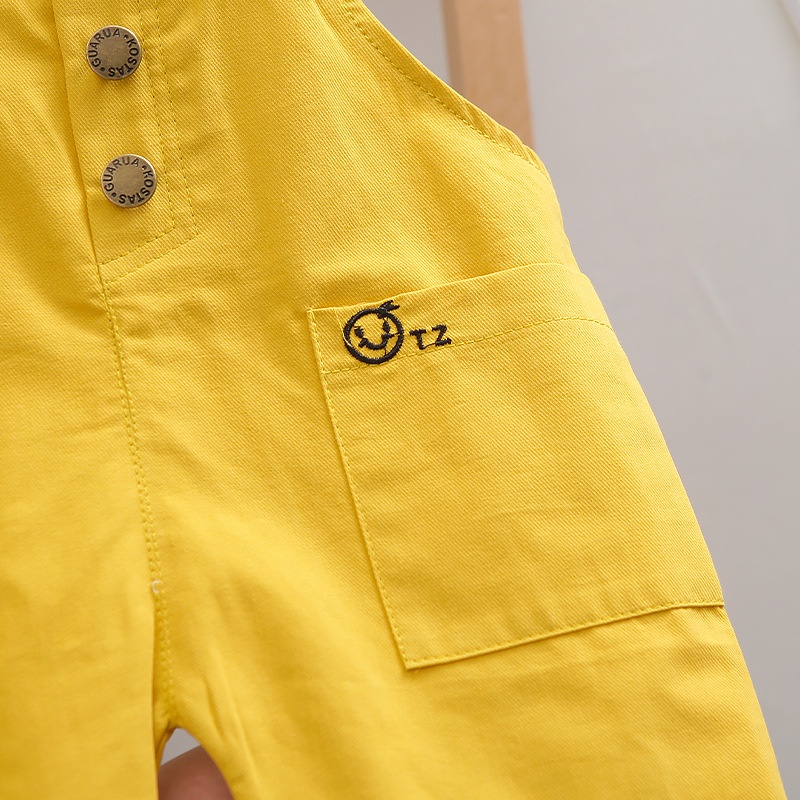 [Brandedbaby] 6Bln-3Th SETELAN KEMEJA BAYI LAKI LAKI 2IN1 SET OVERALL