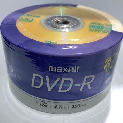 DVD-R MAXELL 16x ROLL 50PCS