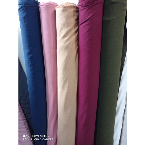 KAIN CRINKLE AIRFLOW (HARGA PER SETENGAH METER)