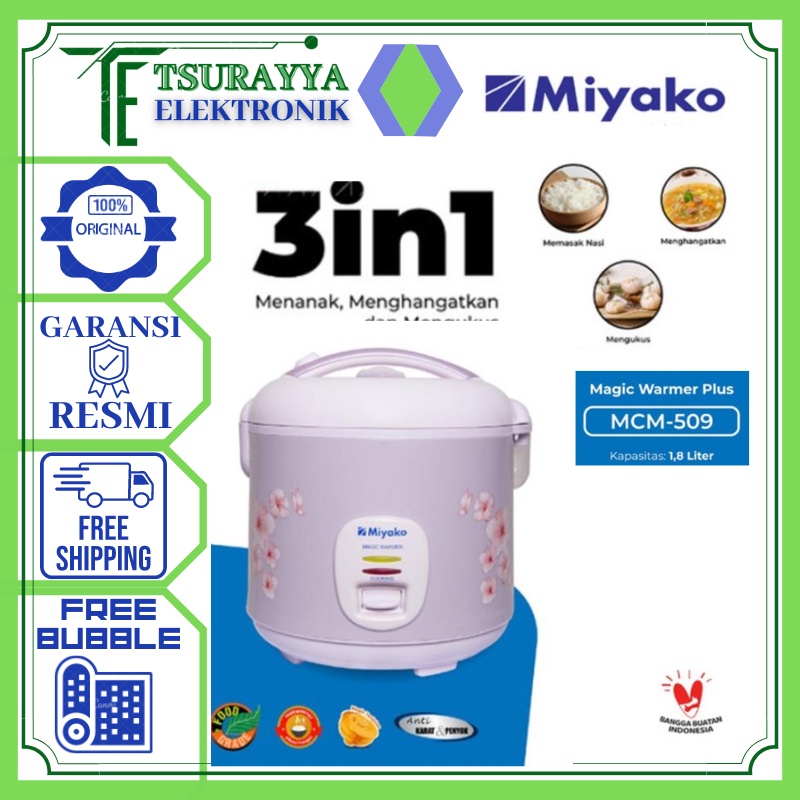 MIYAKO Magic Warmer Plus Rice Cooker MCM509 / MCM 509 / MCM-509 ORIGINAL