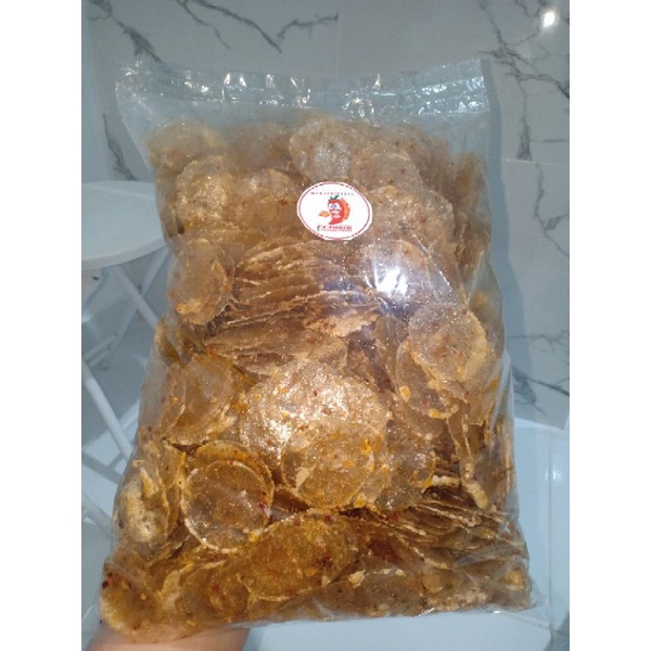 

ELOD / KERIPIK KACA PEDAS DAUN JERUK 1.000GR/1KG