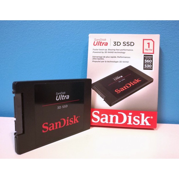 

SANDISK SSD ULTRA 3D TB / SSD ULTRA 1 TB BERGARANSI RESMI