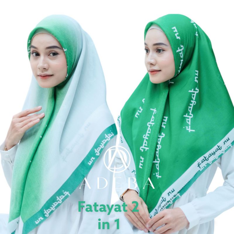 JILBAB FATAYAT NU PREMIUM 2 IN 1