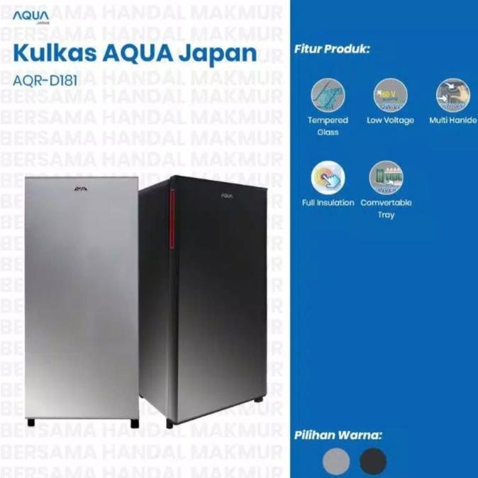 Kulkas Sanyo Aqua Kulkas 1 Pintu Aqr-D181 Kulkas Low Watt