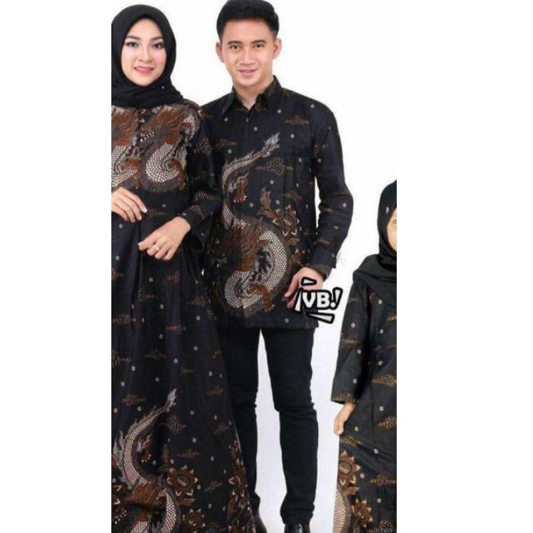 Batik couple keluarga modernset couple batik keluarga gamis jumbo nogo gedi / Baju batik keluarga202