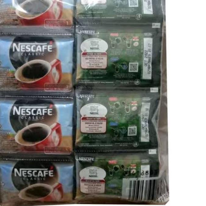 

BISA COD ✔️Nescafe Classic Sachet 2gr / 1 pack isi 60 sachet|KD4