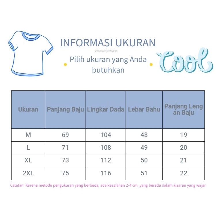 EUNII T-shirt  Lengan Pendek Retro Hip Hop Boy Korean Style/Kaos Atasan Wanita/Baju Kaus Oversize Wanita