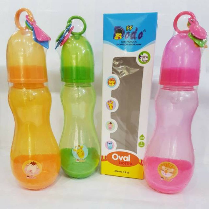 Dodo Bottle Oval 250ml/ DBP016