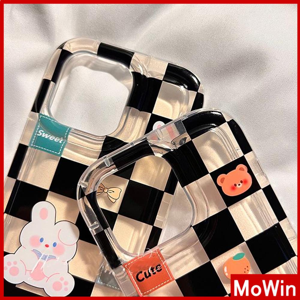 For iPhone 14 Pro Max iPhone Case Thickened TPU Soft Case Clear Case Airbag Shockproof Cute Bear Compatible For iPhone 13 Pro Max 12 Pro Max 11 Pro Max 7plus 6splus 8plus xr xs