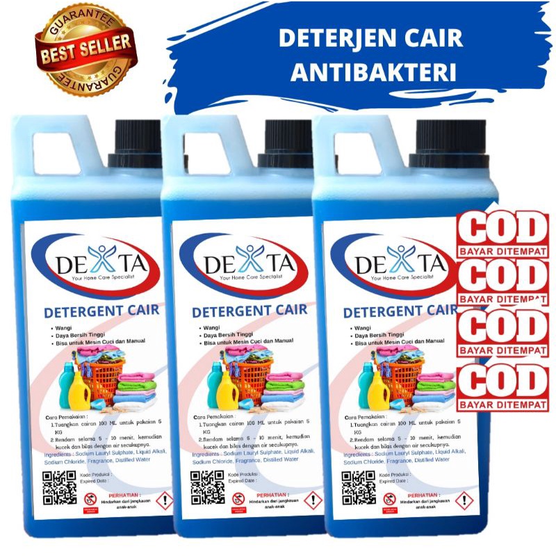 Detergen Cair Antibacterial 1 Liter