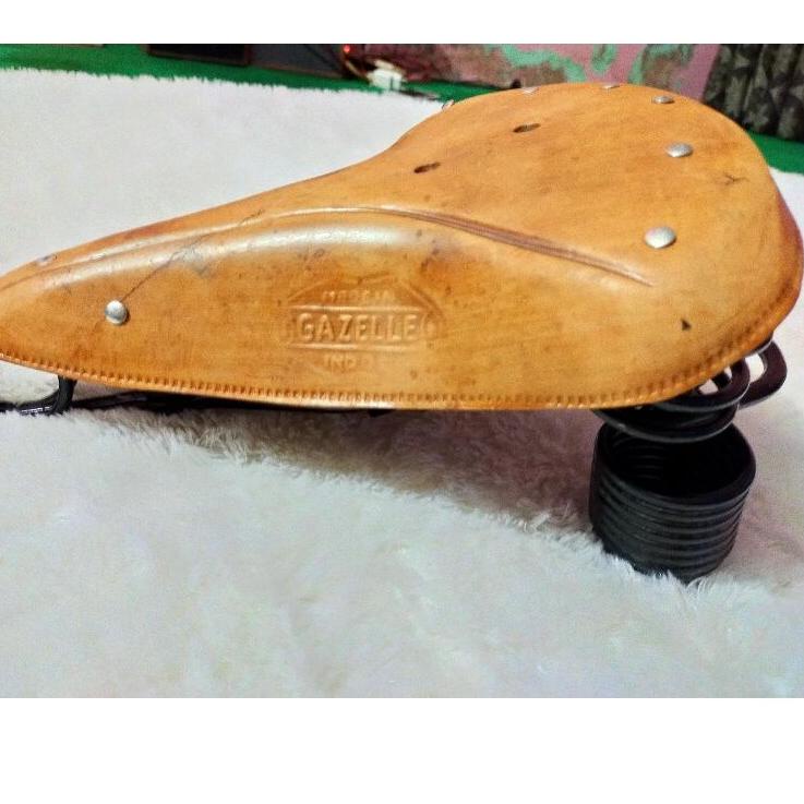 Grosir Terbaru SADEL SEDEL KULIT ONTEL SEPEDA GAZELLE DAMES  BROOKS DAMES GELUNG JOWO JAWA LAKI
