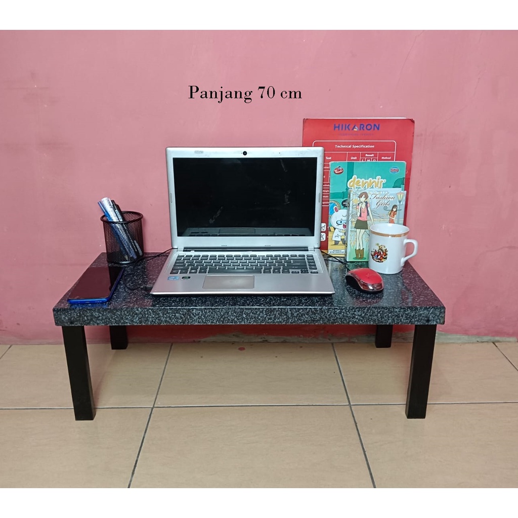 Meja Laptop Meja Komputer PC Portable Lesehan Murah Minimalis