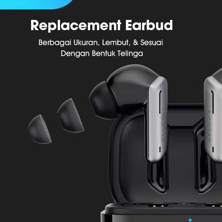 TRXd2D7p--TWS ACOME T6 Earphone Bluetooth True Wireless Earbuds Headset Bluetooth 5.3 - Garansi Resm