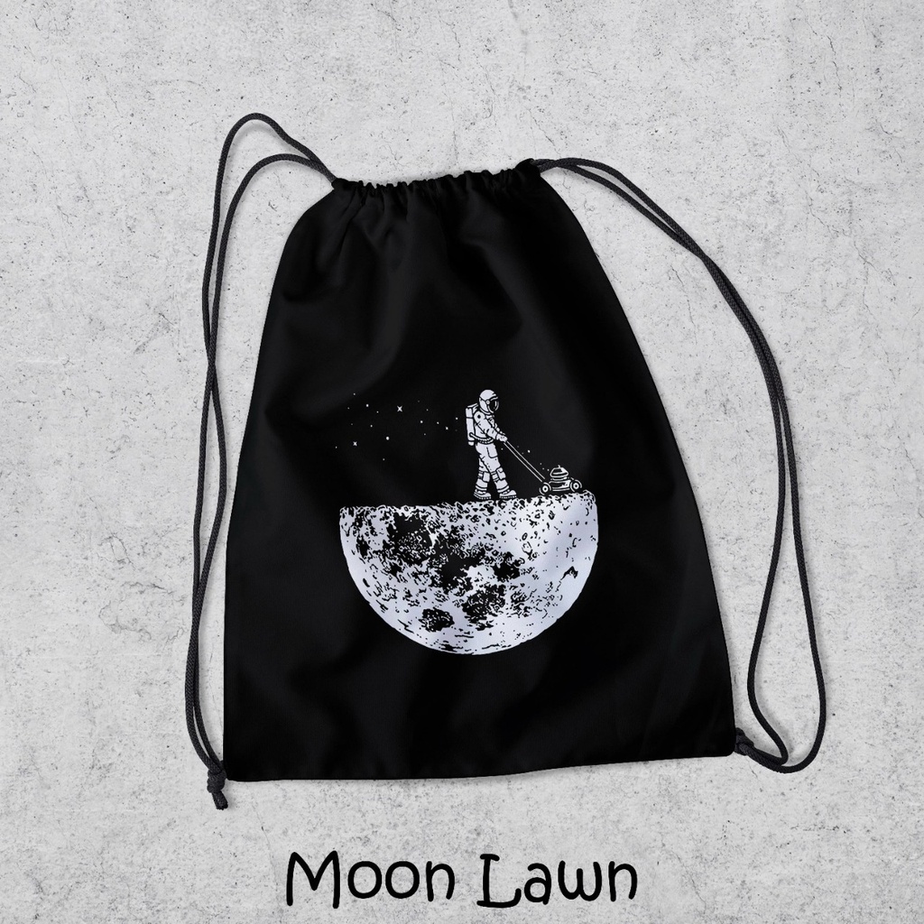 ZCO - Tas Serut Multifungsi Untuk Olahraga Sekolah Futsal Basket Berenang Tas Serut Terlengkap / New Stringbag Bts / String bag / Stringbag Bahan Taslan Anti Air Ukuran 38 x 30 cm Part V | Morybag