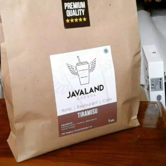 

BAYAR DITEMPAT✔️Bubuk Minuman Premium Tiramisu JavaLand Grande 1kg|SQ2