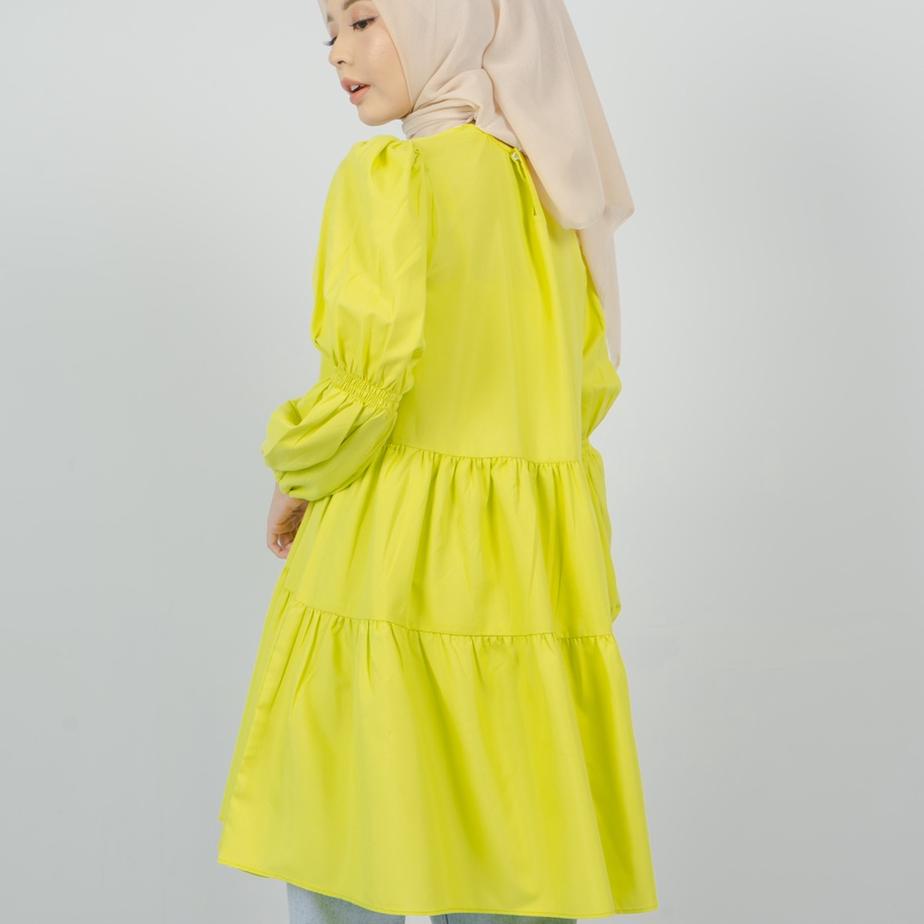Harga Spesial HijabChic Frita Lime Green Top