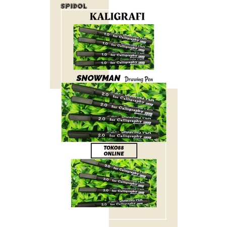 

SPIDOL KALIGRAFI SNOWMAN DRAWING PEN