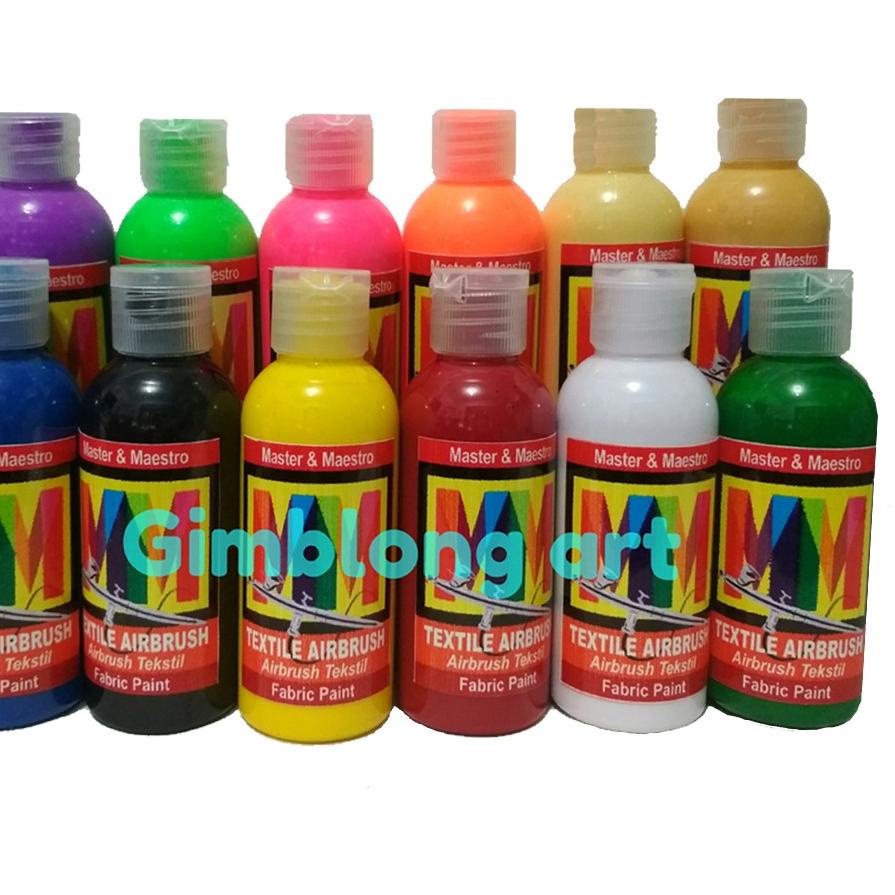 

Big Sale cat airbrush textile/tekstil untuk lukis kain 60ml .. .. .. ..