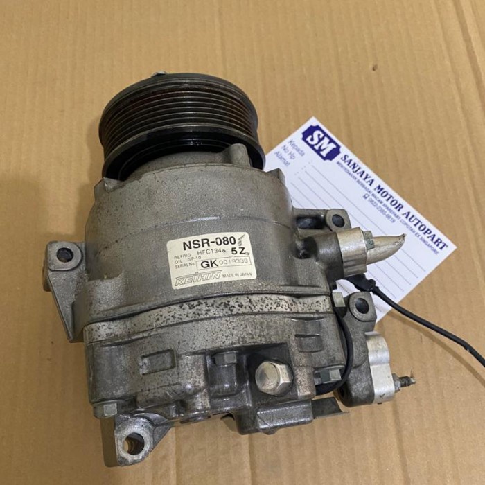 {ElvinaStore} Kompresor ac compressor ac honda crv gen 3 2.0cc asli japan garansi Diskon