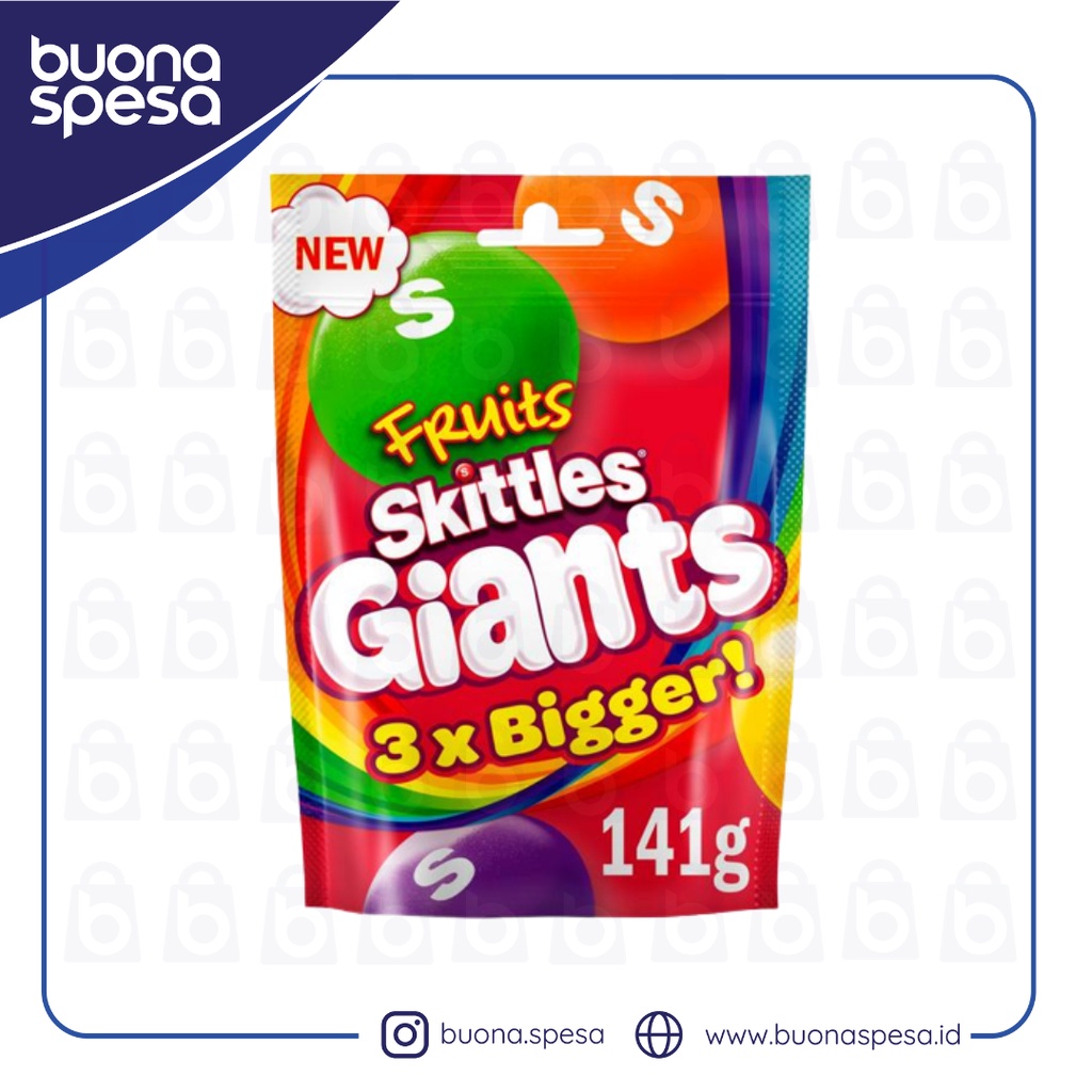 

Skittles giants fruits 141gr