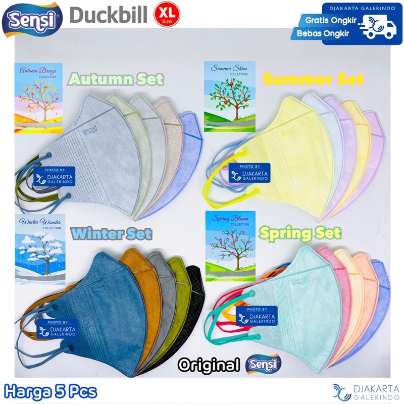 Duckbill Sensi XL Spring Bloom Winter Wonder Autumn Breeze Summer Shine Original