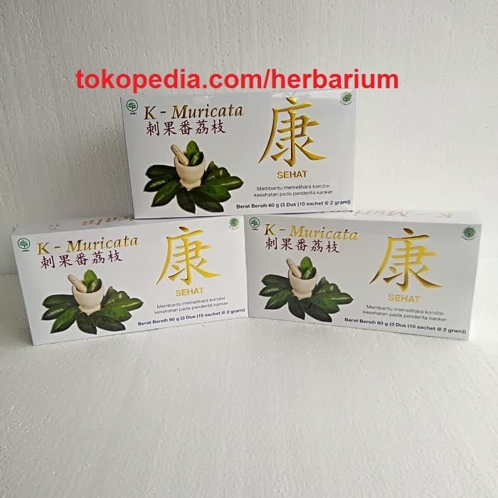 

ORIGINAL MURAH Teh Herbal K-Muricata / KMuricata Original Asli