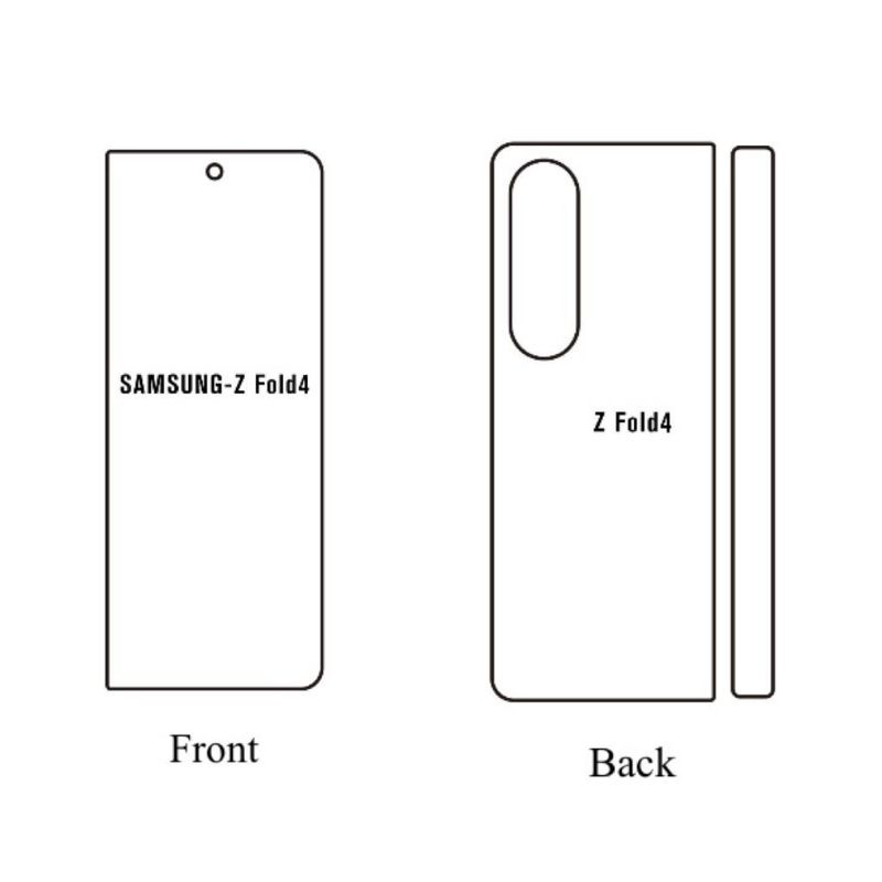 Samsung Galaxy Z Fold 4 5G Z Flip 4 5G Anti Gores Hydrogel Full Screen Protector