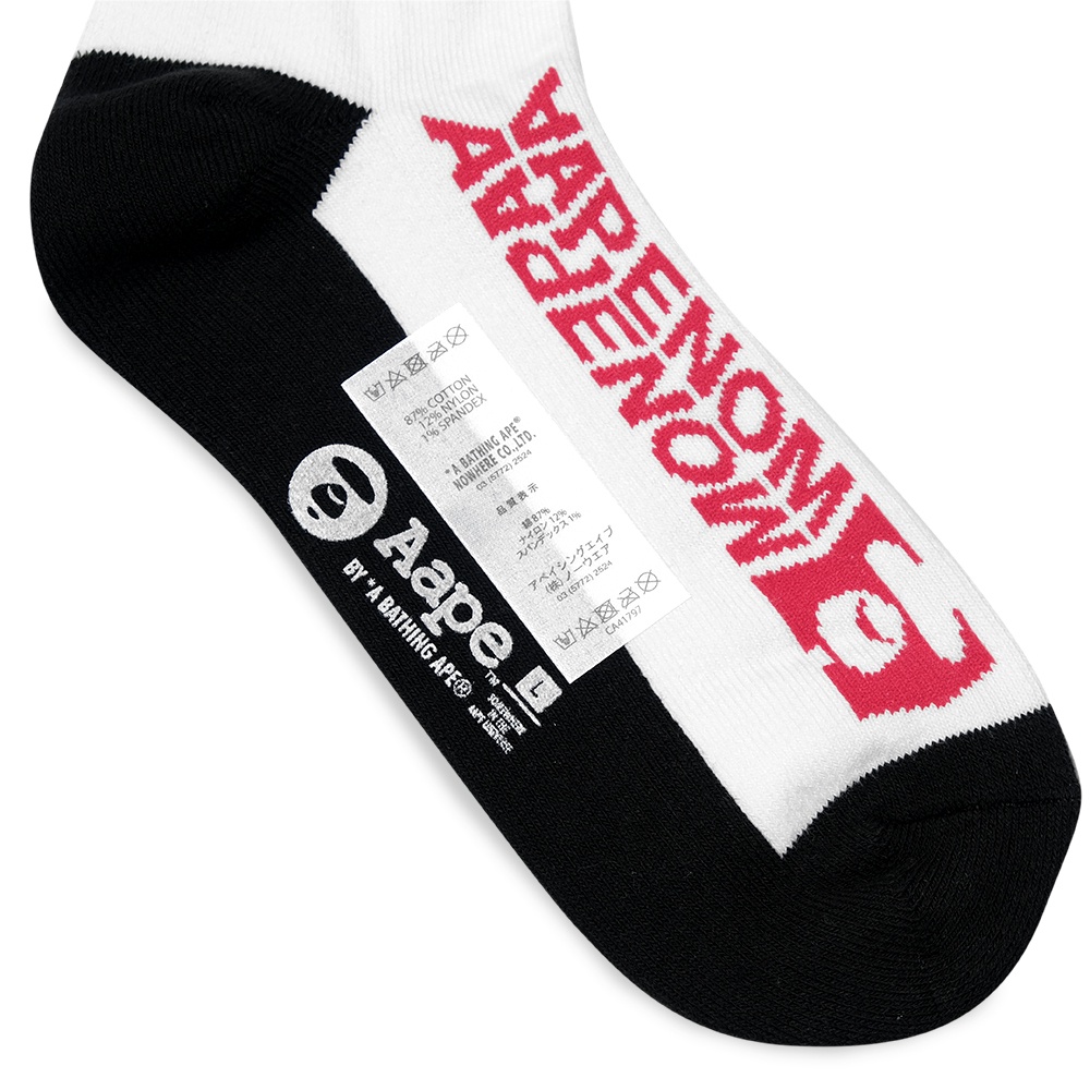 Aape by A Bathing  Mid Socks