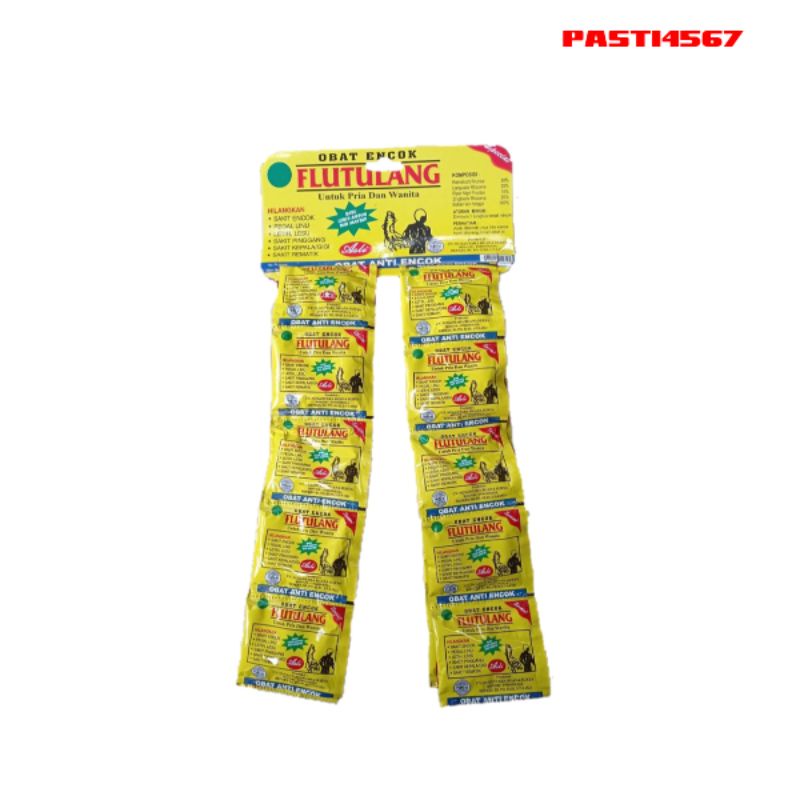 OBAT TRADISIONAL FLUTULANG@10 sachet