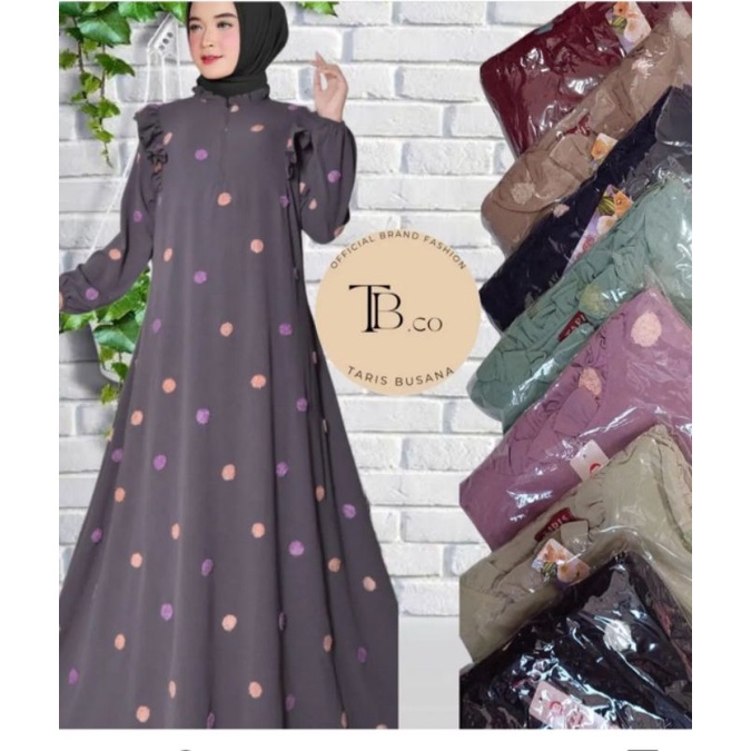 Gamis pom pom by TARIS BUSANA
