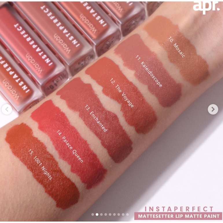 WARDAH INSTAPERFECT MATTESETTER LIP MATTE PAINT (KEMASAN BARU)