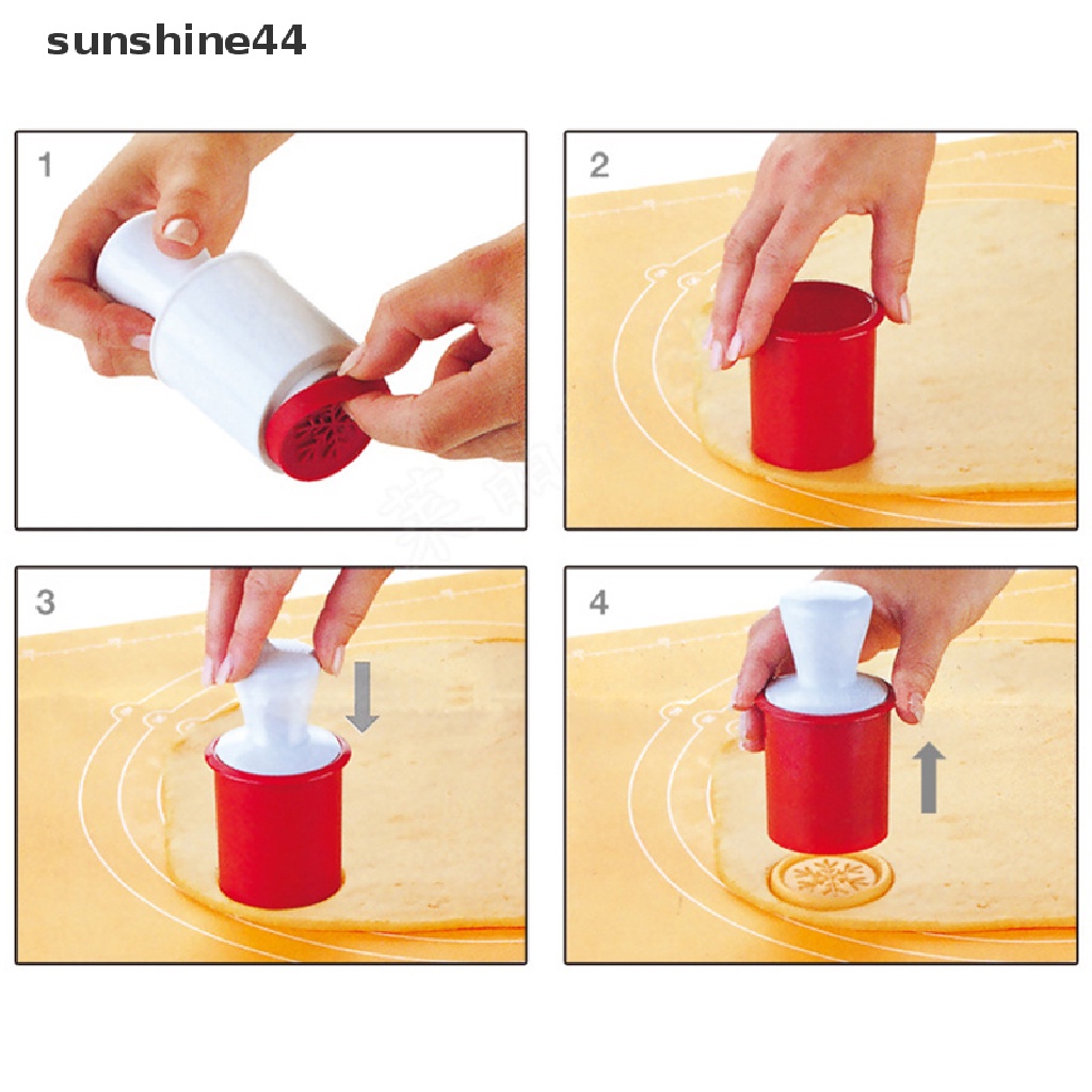 Sunshine 1 Set Cetakan Kue / Cookies DIY Bahan Silikon