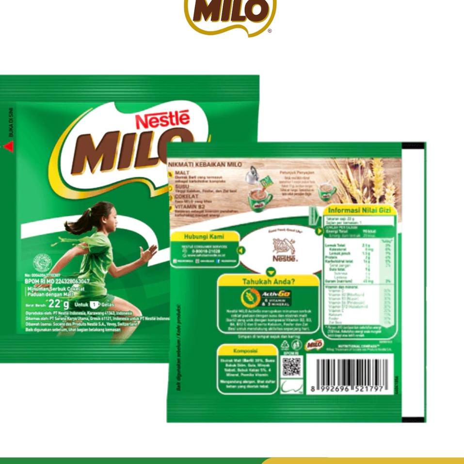 

Id3z3Yn--Nestle Milo Activ-Go Sachet 22gr 1 Renceng Isi 11 Sachet