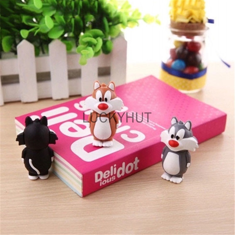 Pendrive Standing Tupai Hitam / Coklat / Abu-Abu 1TB 2TB / 1TB / 32GB / 64GB / 16GB / 32GB