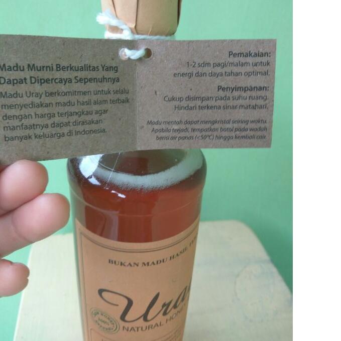 

FREE ONGKIR!Madu Uray 450Gr/330mL Madu Alami|SQ4