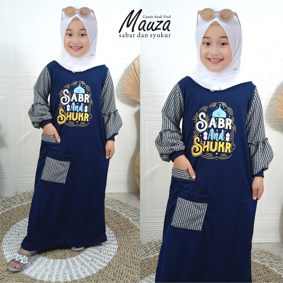 CF Kids Gamis Anak Mauza Sabar dan Syukur
