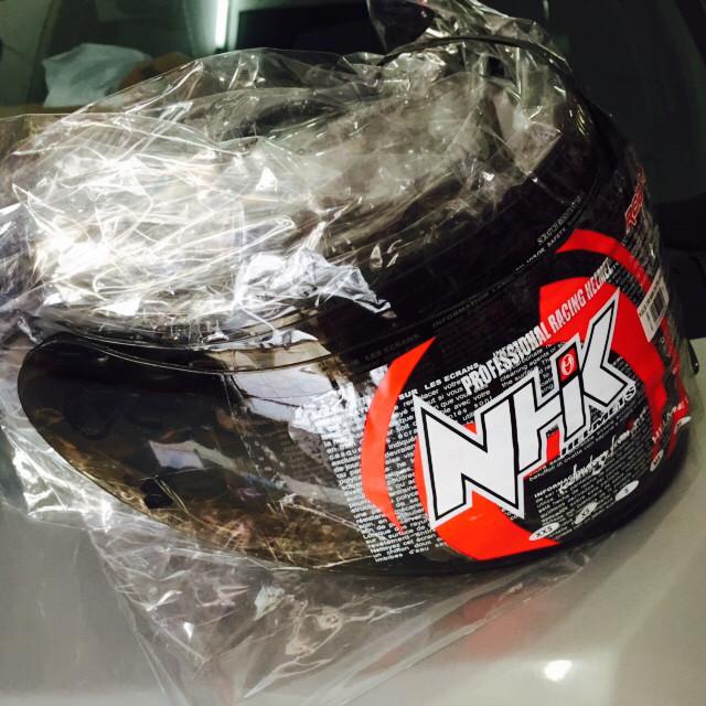 VISOR KACA NHK TERMINATOR 1200 x151 DARK SMOKE HITAM