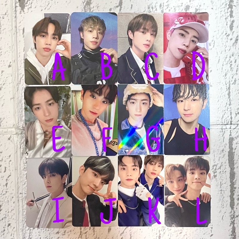[PCTBZ7] THE BOYZ Photocard Sangyeon Hyunjae Younghoon Q Changmin Sunwoo Maverick Thrilling Benefit 