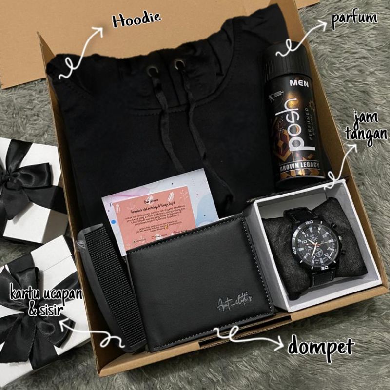 Exp Lama (COD) ( bisa COD ) hampers Hoodie / hadiah Hoodie cowok / kado Hoodie cowok / kado ulang