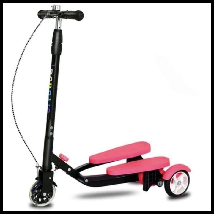 Skuter Otopet/Otopet Scooter Pedal Anak Juara Import Bagus Roda Nyala