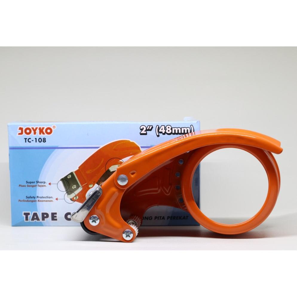 

Tape Dispenser Besi / Tape Cutter Besi / Pemotong Lakban Jumbo Joyko