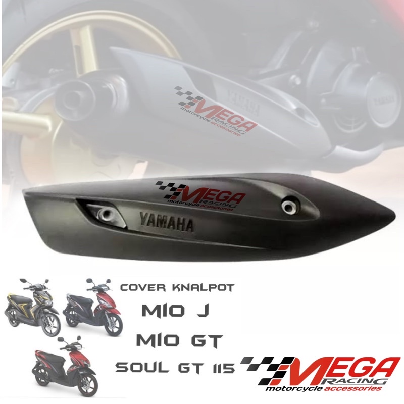 Tameng Knalpot MIO J-GT-SOUL GT 115-FINO FI 125 Tutup Cover Pelindung Muffler Knalpot