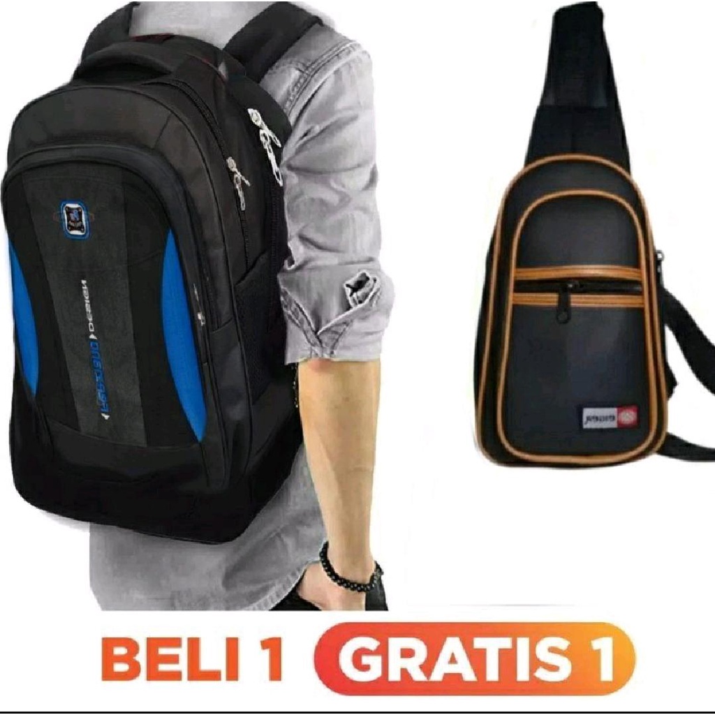 Promo Minggu ini RANSEL POLO + SLEMPANG BELI 1 GRATIS 1 ( HARGA GROSIR ) Tas Pria - Tas Sekolah - Tas Kerja - Tas Kantor - Tas Wanita - Tas Murah - Tas Slempang - Tas Pinggang - Tas Slingbag - Tas Slimbag - Tas Pakaian