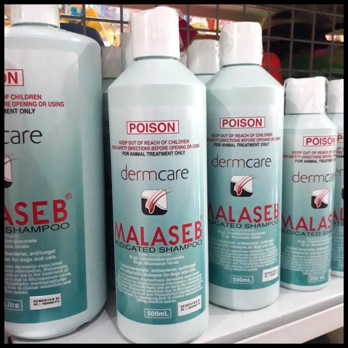 Jual Poison Dermcare Malaseb Medicated Shampo 500Ml Sampo Jamur No