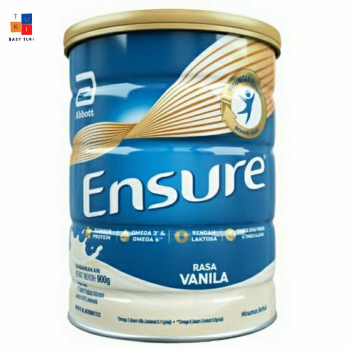 

[ COD ] Ensure Vanila 900gr Susu Nutrisi Dewasa Rendah Laktosa
